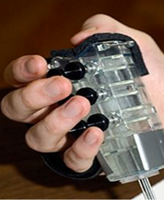 Hand rehabilitation grip device